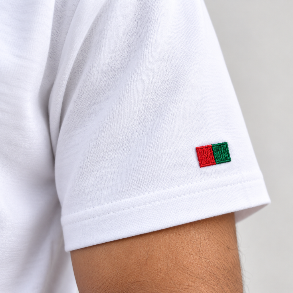 Samajwadi Ekta White Round Neck T-Shirt – Unisex