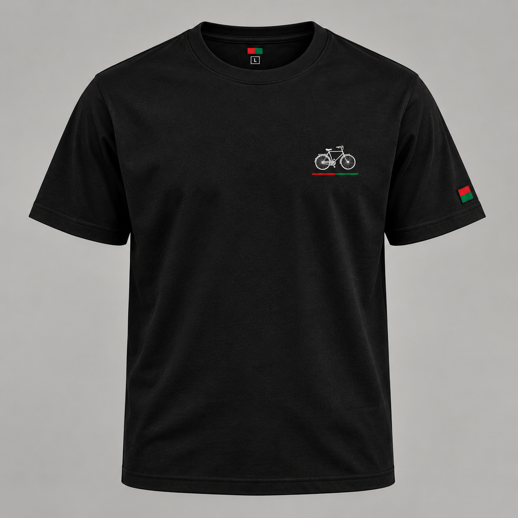 Samajwadi Ekta Black Round Neck T-Shirt – Unisex