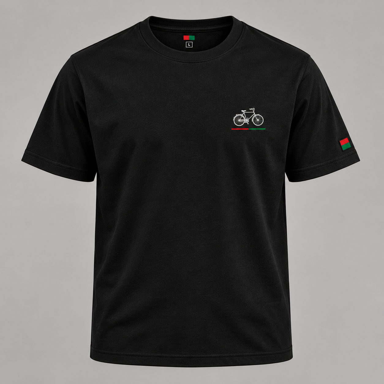 Samajwadi Ekta Black Round Neck T-Shirt – Unisex
