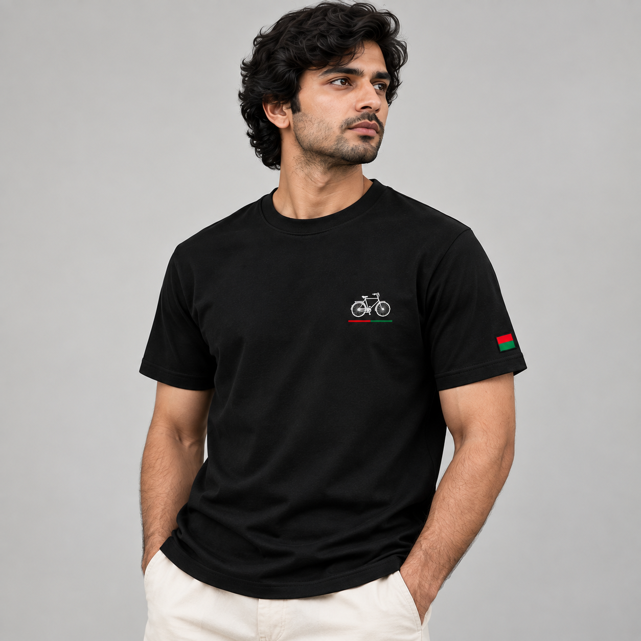 Samajwadi Ekta Black Round Neck T-Shirt – Unisex