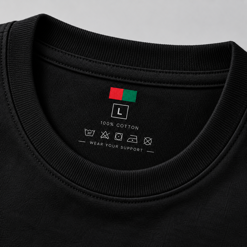 Samajwadi Ekta Black Round Neck T-Shirt – Unisex