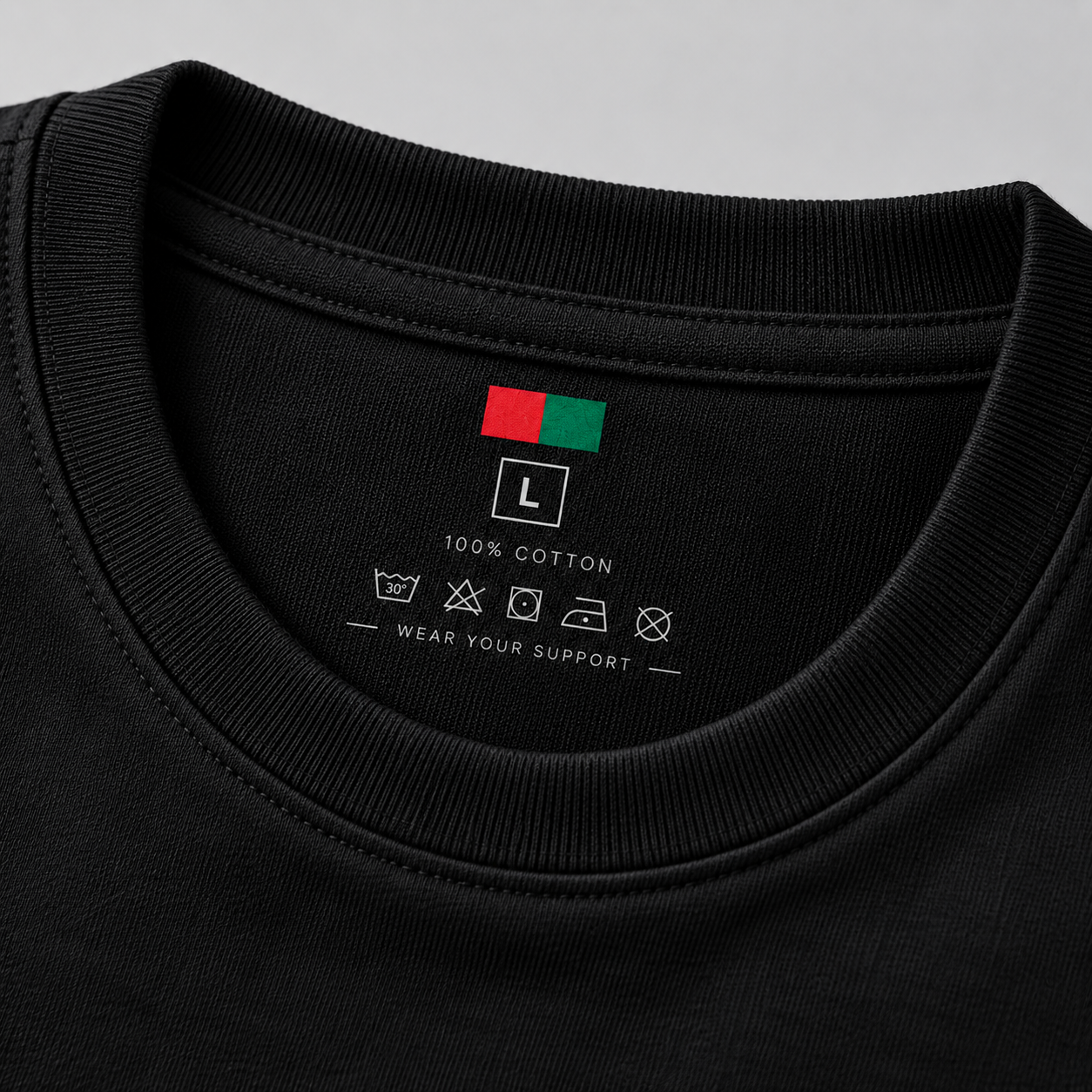 Samajwadi Ekta Black Round Neck T-Shirt – Unisex