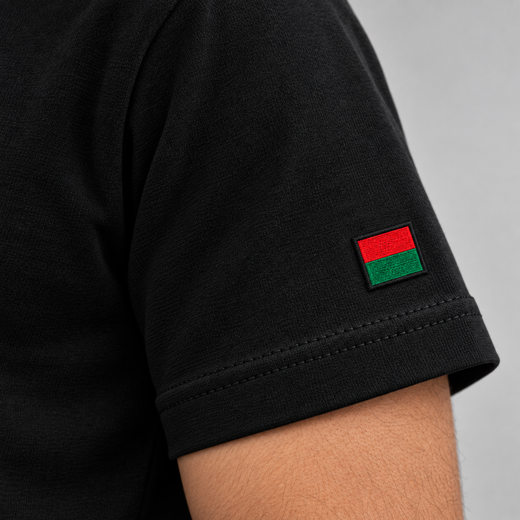 Samajwadi Ekta Black Round Neck T-Shirt – Unisex