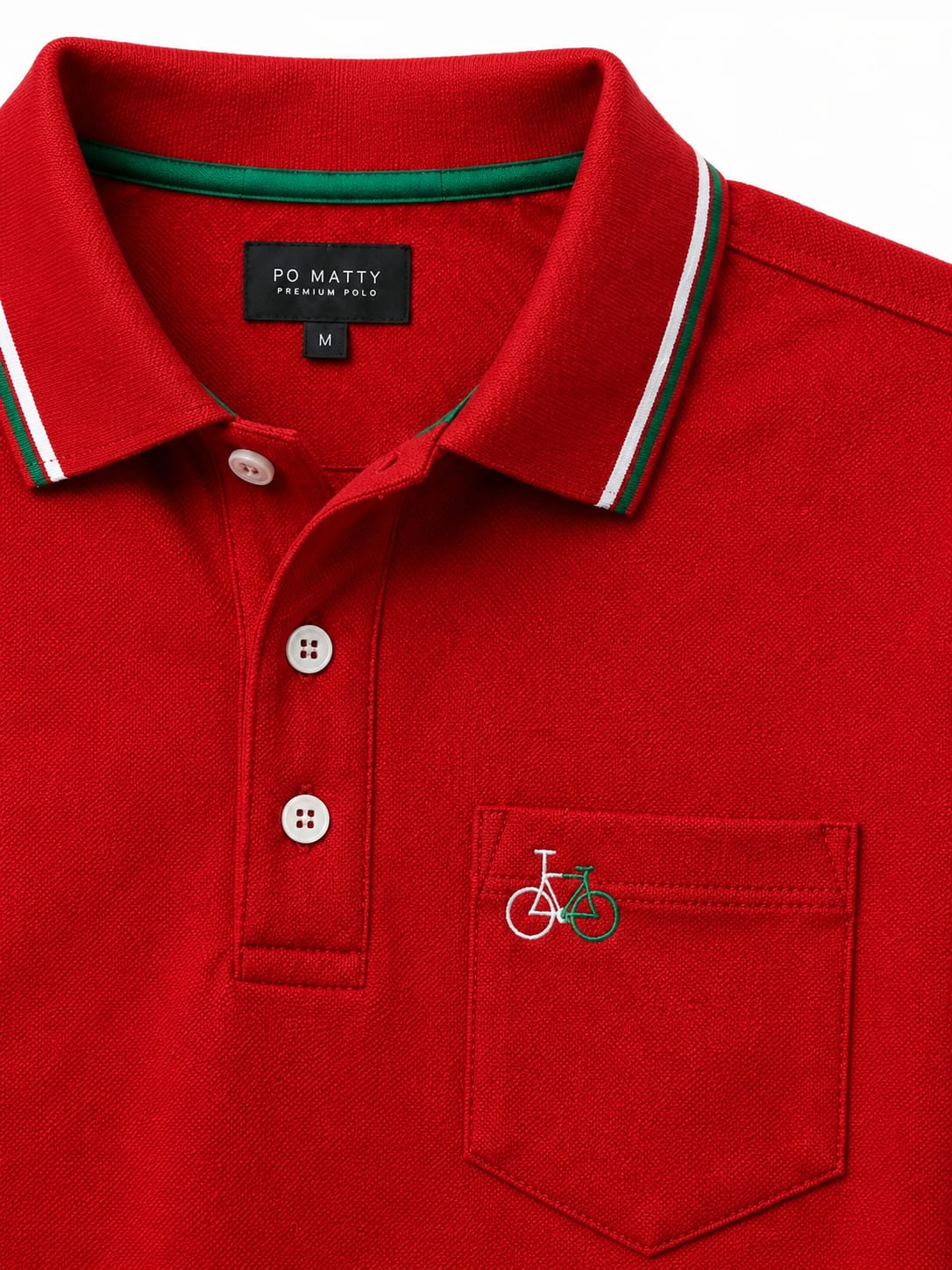 Samajwadi Ekta Red Polo T-Shirt For Mens Red